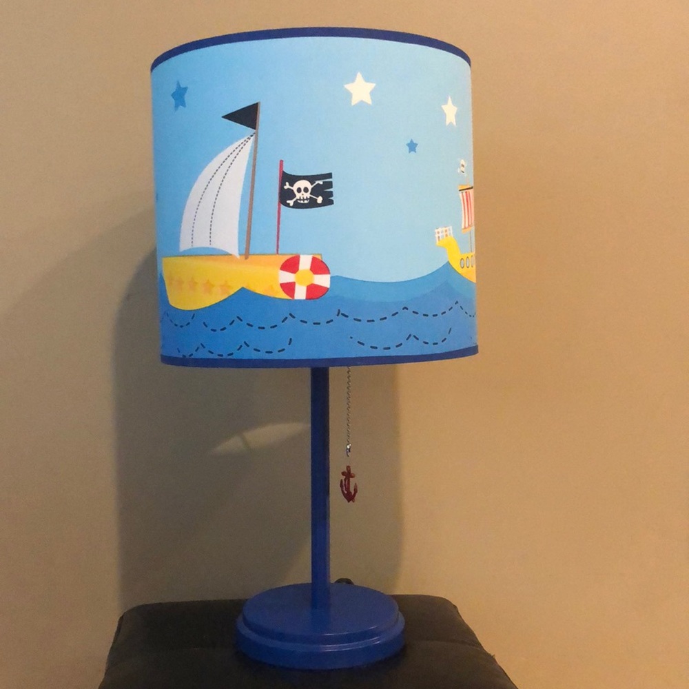 Nautical Pirate Lamp